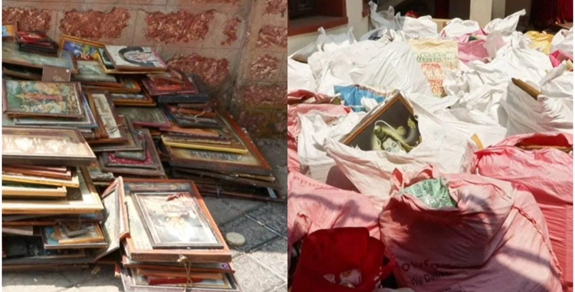 Sacred waste collected and processed eco-responsibly