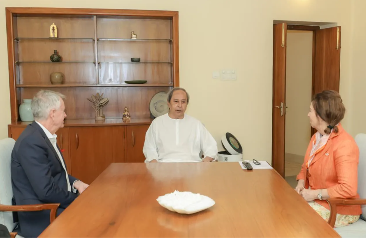 Canadian Envoy Holds Key Talks with Naveen Patnaik and Odisha Deputy CM