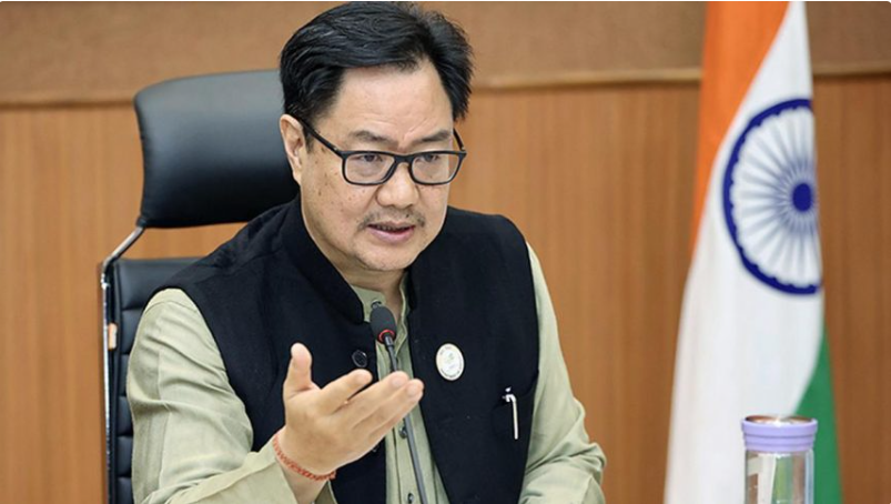 Rijiju Accuses Congress of Misusing Free Speech to Divide Nation