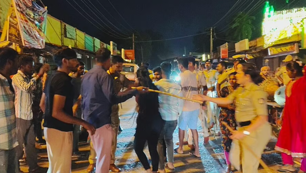 Eight Injured, 20 Detained in Maddur Ganesha Procession Clashes