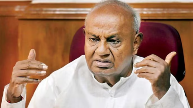 Will Seek PM ’s Help for Flood Relief if Needed: Deve Gowda
