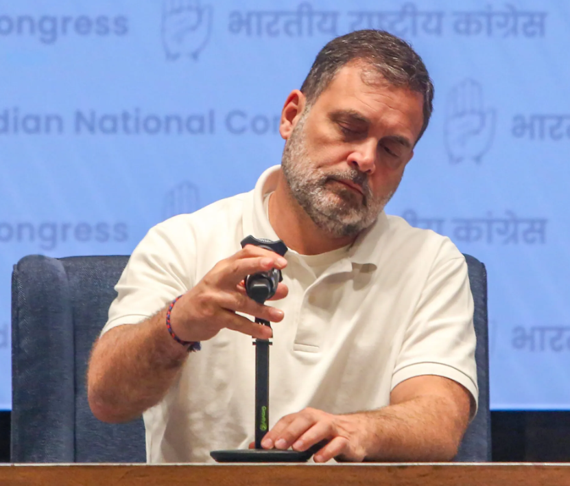 Rahul Gandhi Targets EC Over ‘Vote Theft’ Claims