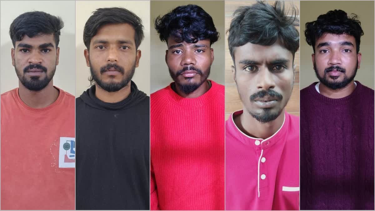 Five Arrested in Avalahalli for Robbery and Ambush