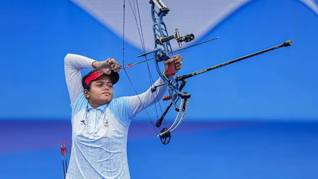 India shines with four medals, including three gold, at Asian Archery Championships