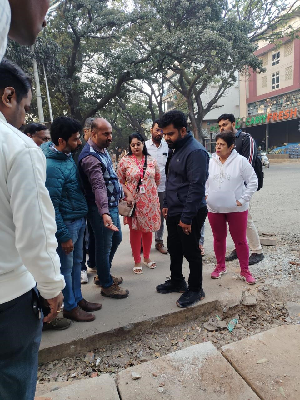Pommala Sunil Kumar Seeks Quick Finish to Mosque Road, MM Road Works