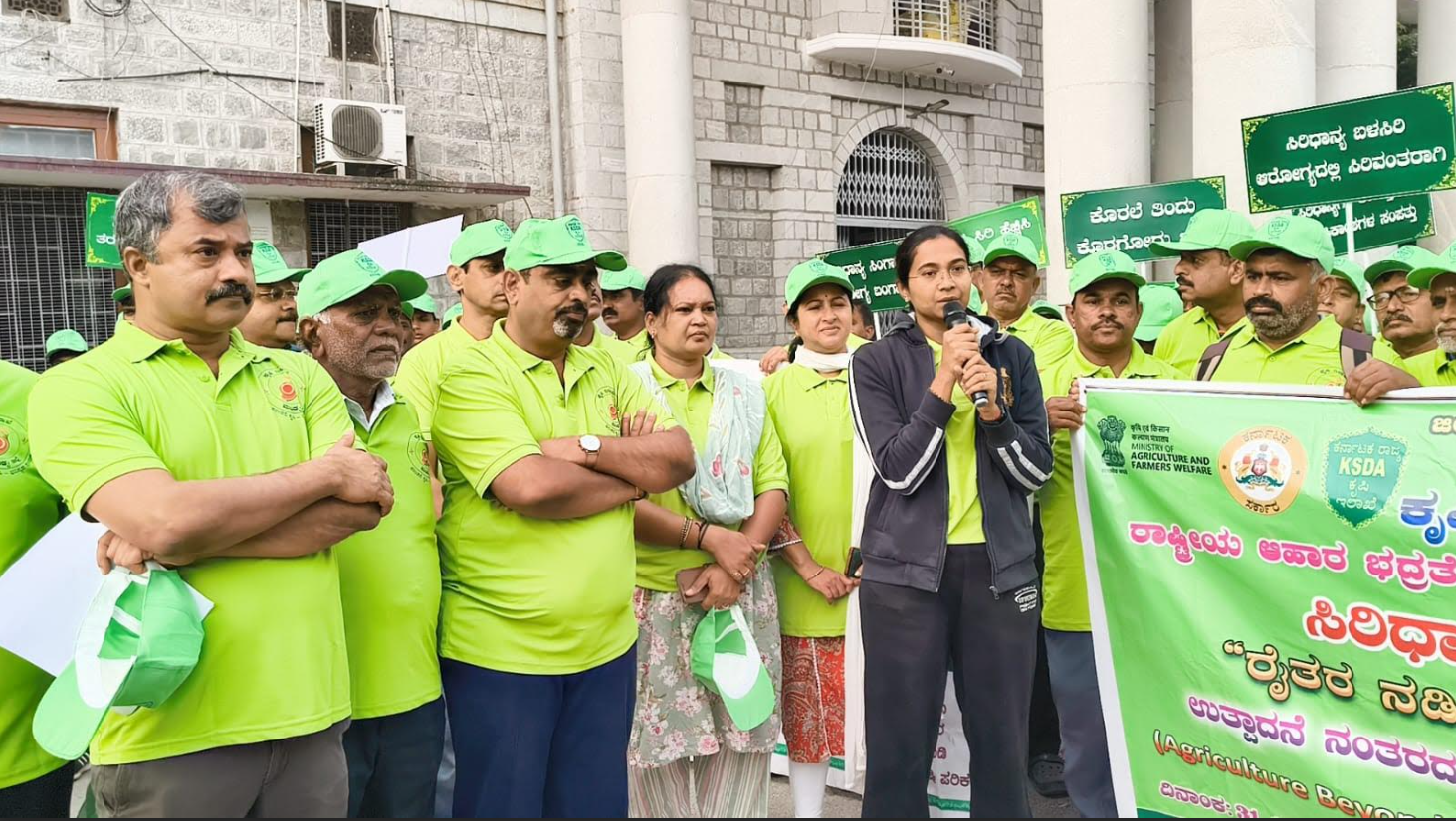 District promotes millets through awareness drive and roadshow