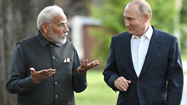 Putin lauds Modi, criticizes U.S. over India-Russia oil trade