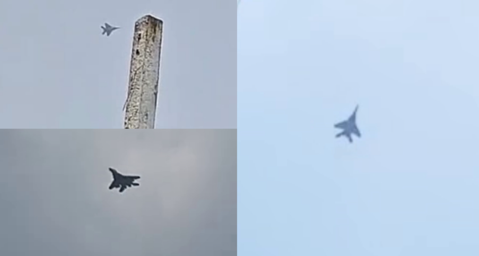 Low-Flying Fighter Jets Over Hubballi Trigger Panic Among Residents