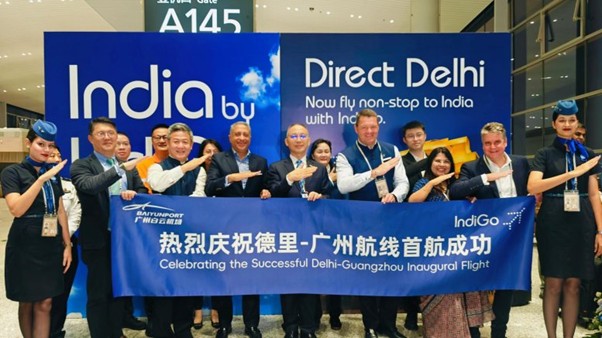IndiGo begins daily direct flights between Delhi and Guangzhou