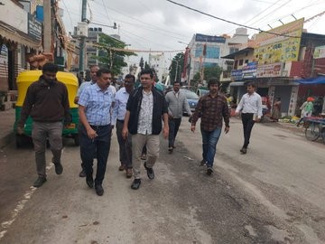 Flood relief measures initiated in KR Puram