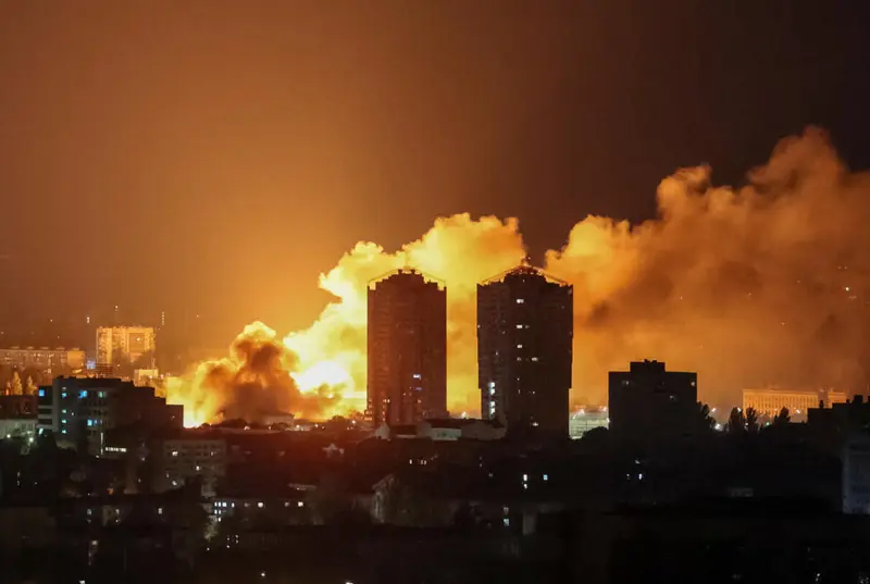 Ukraine launches major drone attack on Russia