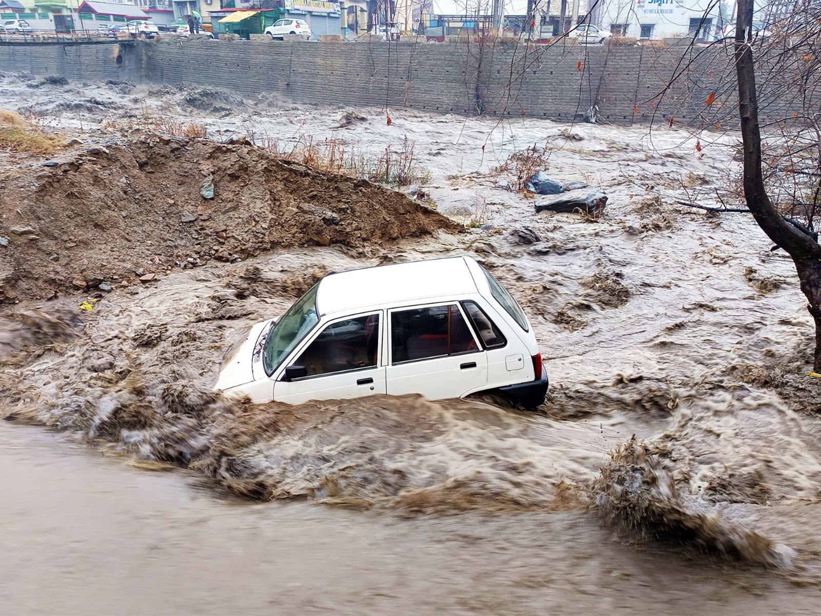 Himachal struggles as rains wreck roads, power