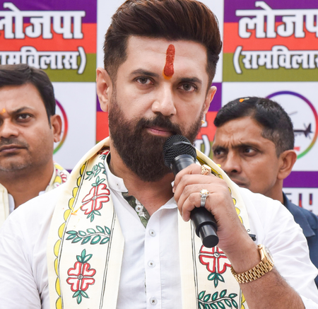 Chirag Paswan Slams Tejashwi Yadav’s Absence from Bihar