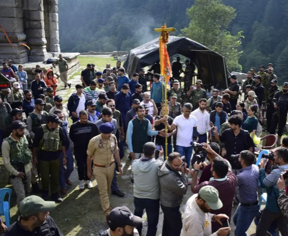 17th annual Gangbal Yatra begins in J&K