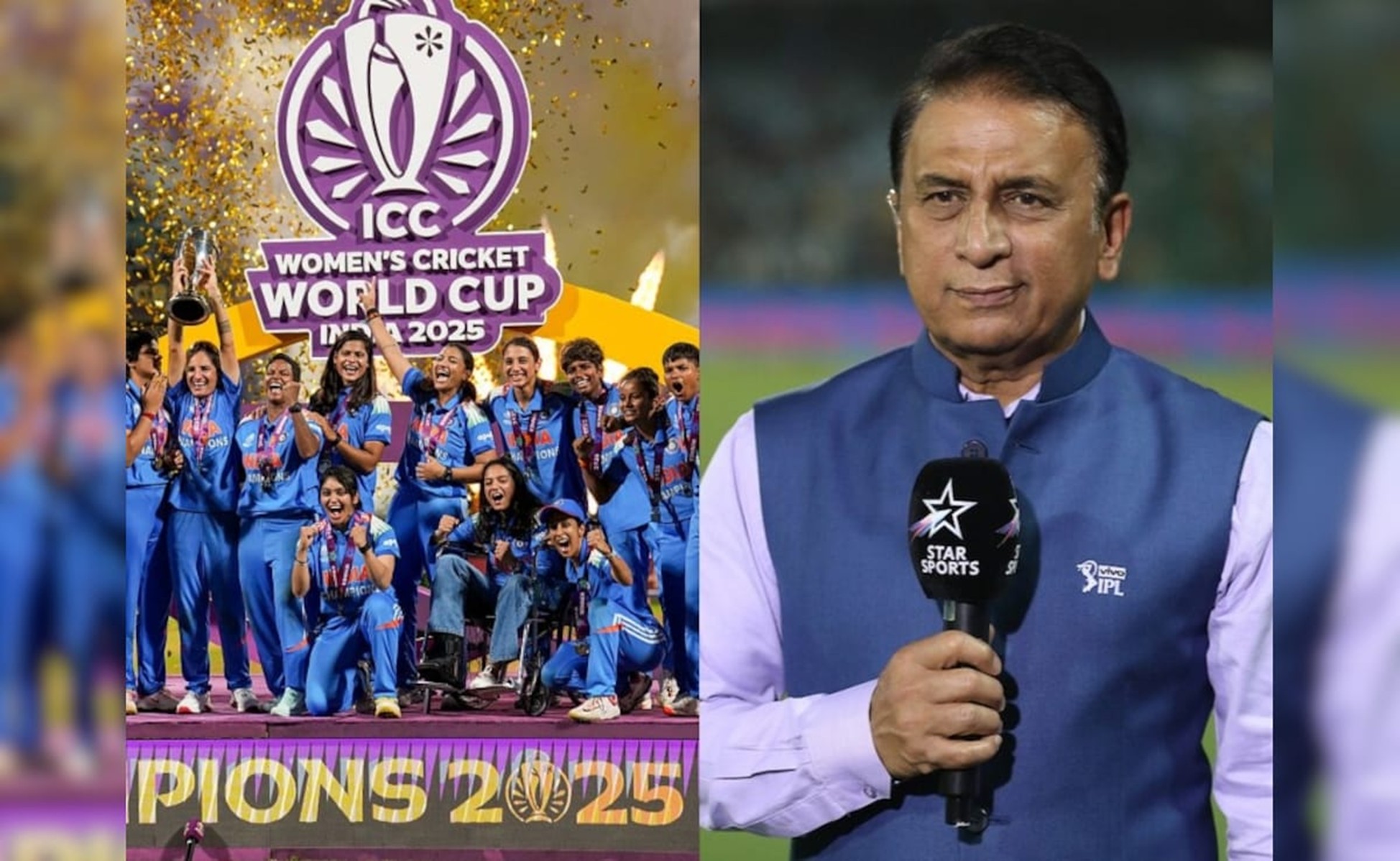 India Women’s 2025 Win Outshines 1983 Men’s Triumph: Gavaskar