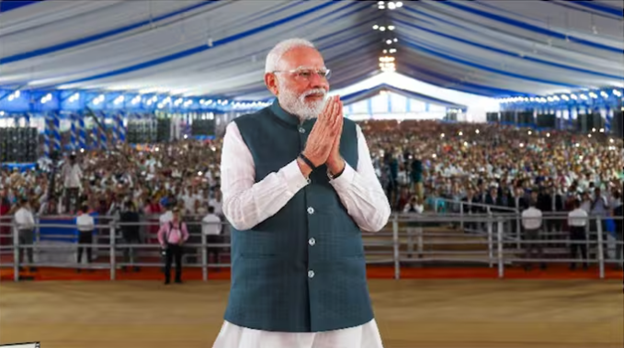 Prime Minister Narendra Modi unveiled major youth-focused projects in Bihar worth Rs 62,000 crore, emphasizing skill development and employability.