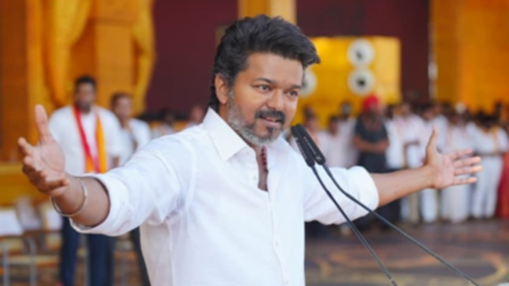 Vijay predicts direct 2026 fight with DMK