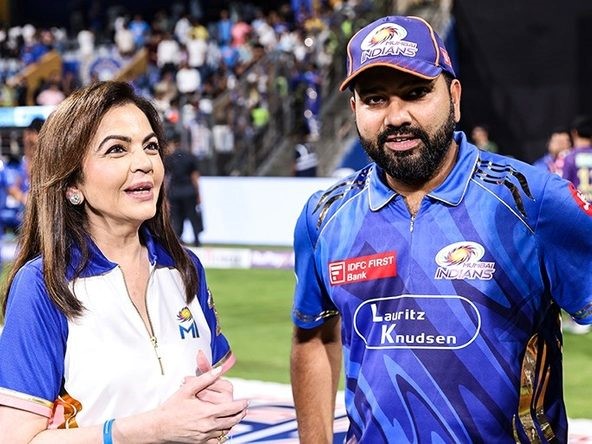 Nita Ambani stunned by Rohit's fitness makeover