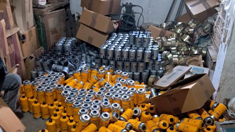 Delhi Crime Branch busts factory producing counterfeit oil filters of top auto brands