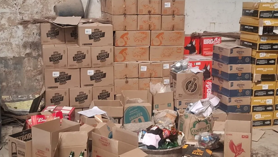 Expired Liquor Sale Racket Busted, Officials under Scanner