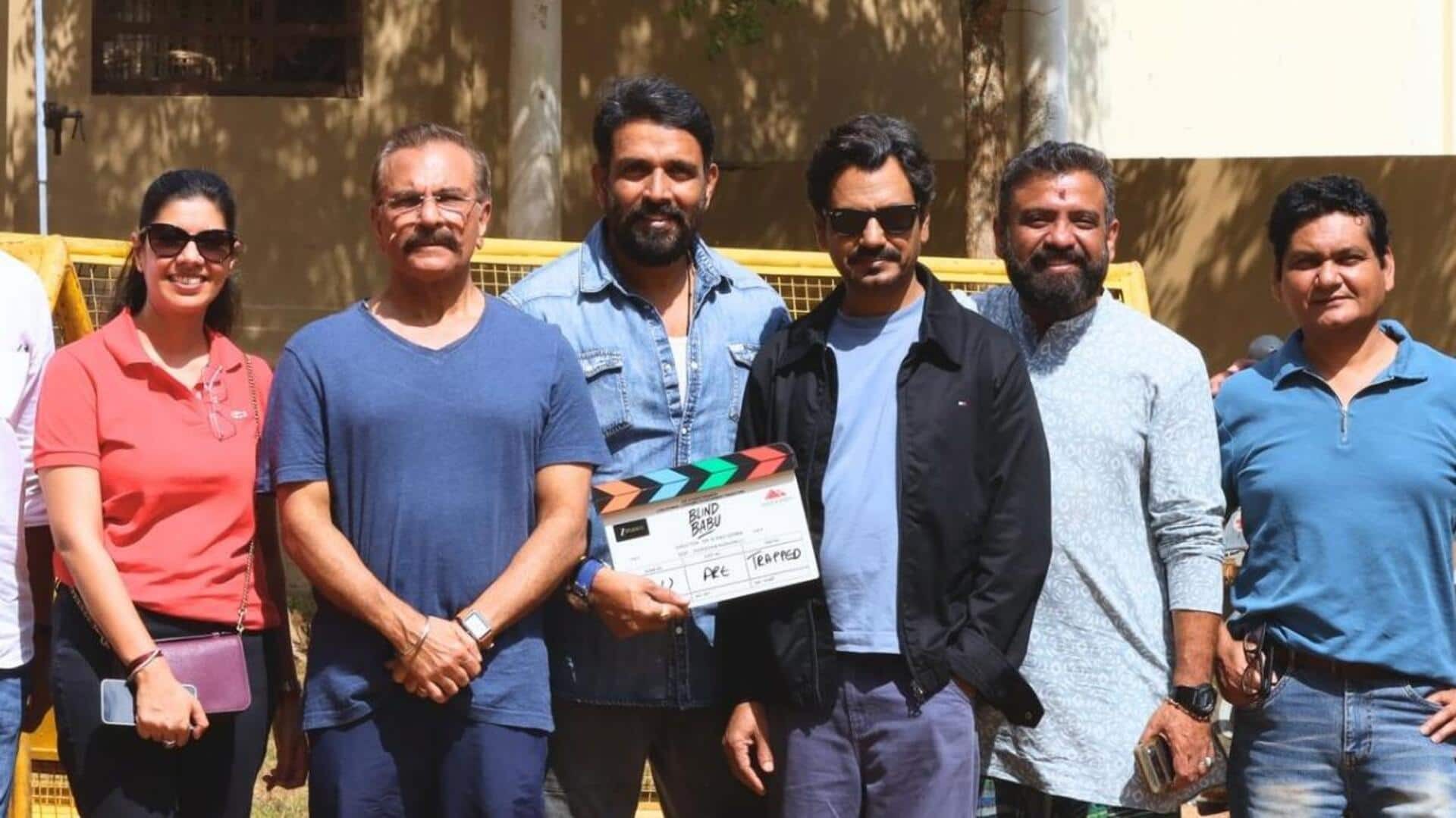 Nawazuddin Siddiqui starts filming 'Blind Babu'