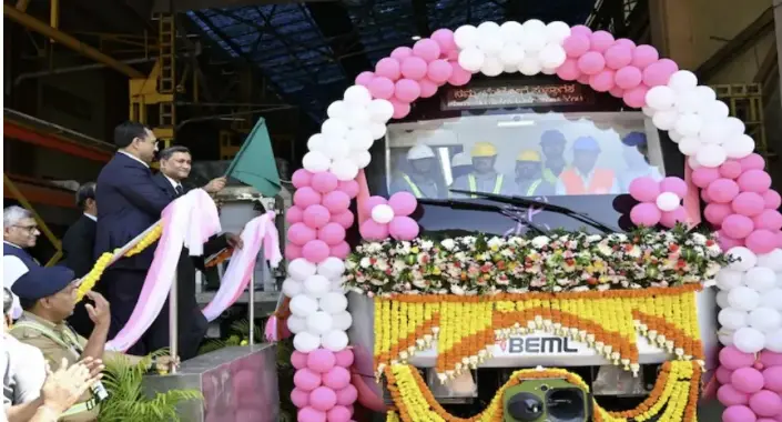 Second train arrives for Bengaluru Metro Pink Line, trial runs to begin soon
