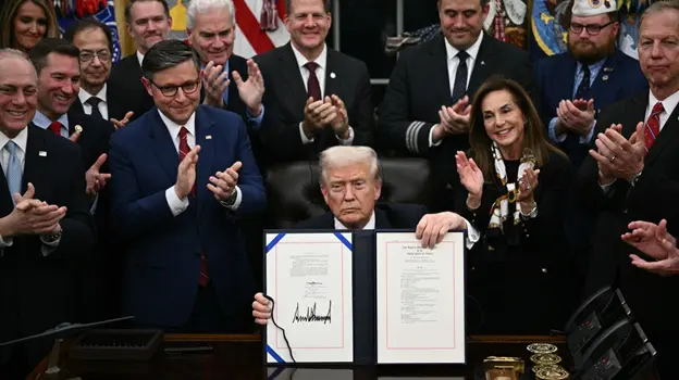 Trump signs bill, ending America’s longest government shutdown