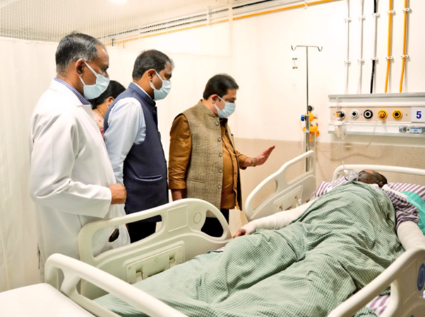 House Destroyed in Cylinder Explosion, Eight Injured in Vijayanagar