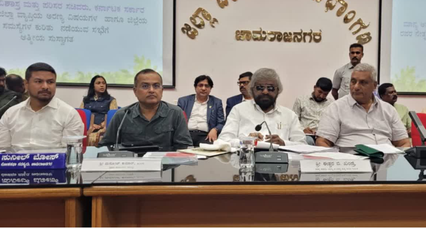 Forest Minister Eshwar Khandre Warns of Stern Action Against Illegal Activities in Forest Areas
