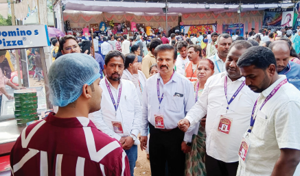 MCC officials inspect flower show venue