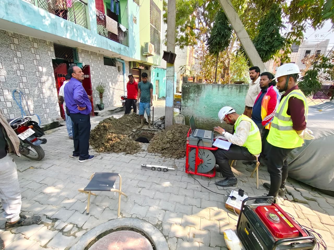 BWSSB adopts robotic technology to detect pipeline faults