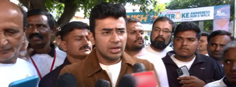 Bengaluru needs vision, not ego battles: Tejasvi