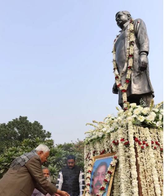 BJP Veteran Naveen Sinha honoured in Patna