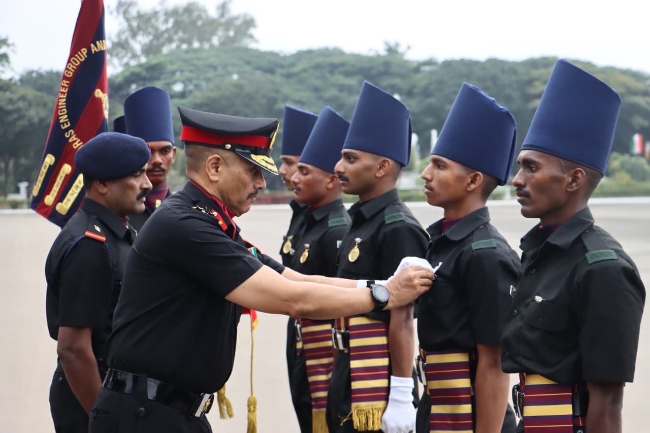 Agniveers graduate at Madras Engineer Group Parade