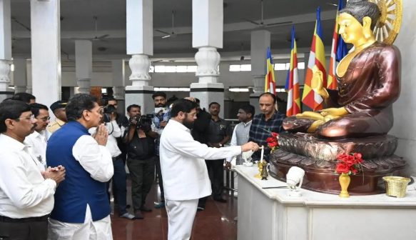 Eknath Shinde visits RSS headquarters and Dikshabhumi