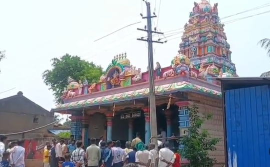 Silver Items Stolen After Temple Break-In in Dharwad Village