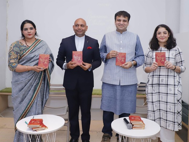 Oxford Bookstore hosts Abhay K’s Hanuman Chalisa translation