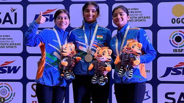 Indian Juniors shine at ISSF World Cup opener