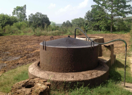 Village Sets Example with Self-Sufficient Gobar Gas Model