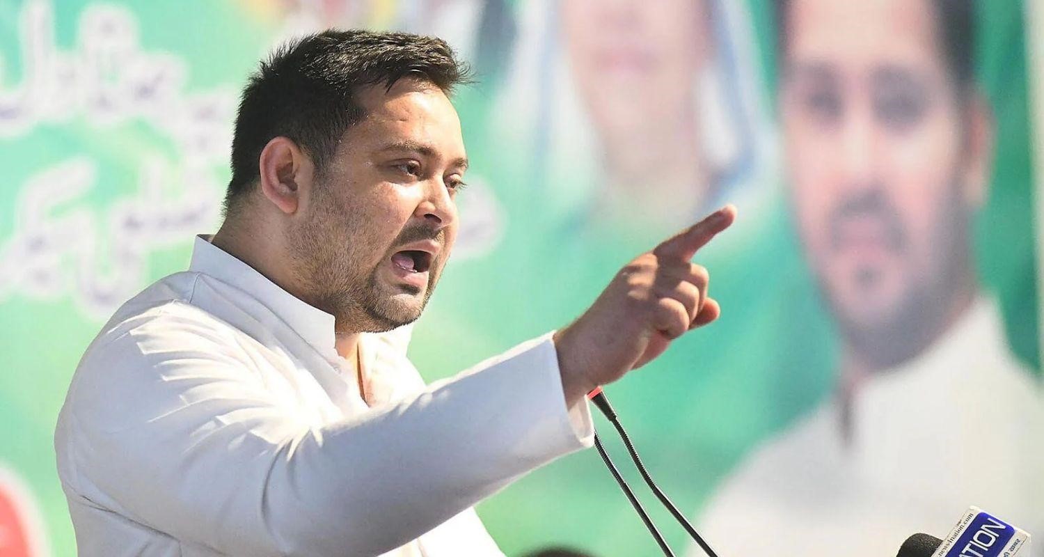 Tejashwi slams NDA over caste census issue