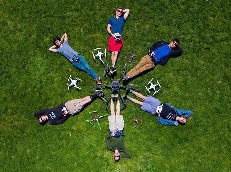 Drone Minimalism: Patterns from Above