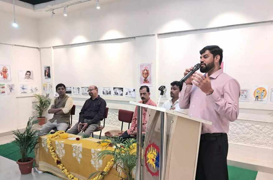 Cartooning with a cause: Fr. Lobo highlights humor and insight in art