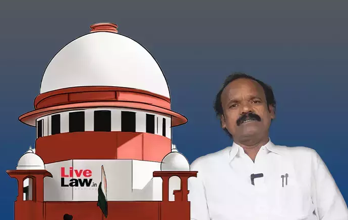 SC Grants Anticipatory Bail to Tamil Nadu MLA