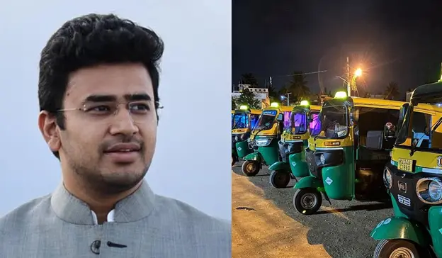 Tejasvi Surya endorses Nagara auto app