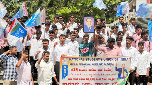NSUI condemns attack on CJI, Demands lawyer’s arrest