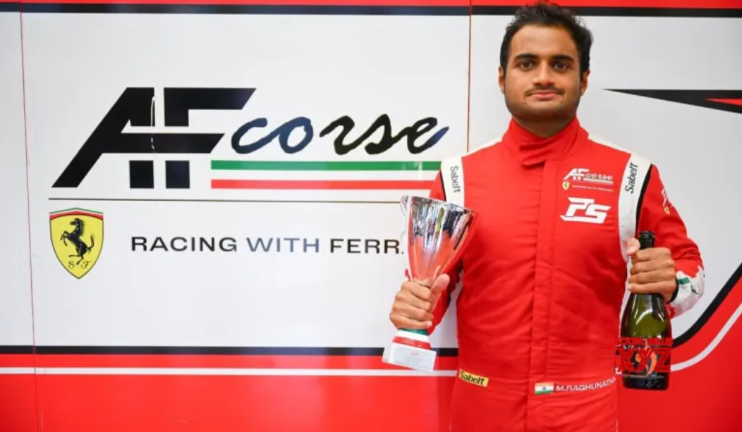 Raghunathan clinches runner-up title in Italian GT PRO-AM Endurance Championship