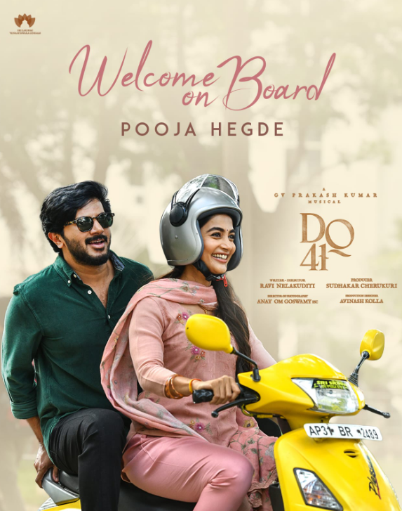 Pooja Hegde to star with Dulquer in DQ41
