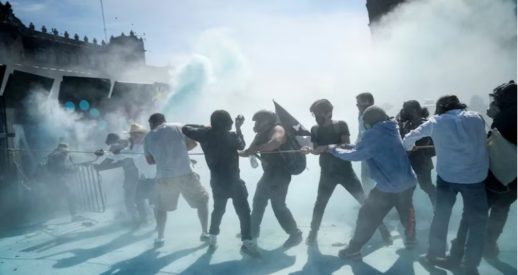 120 injured as Gen Z-styled protests spread to Mexico