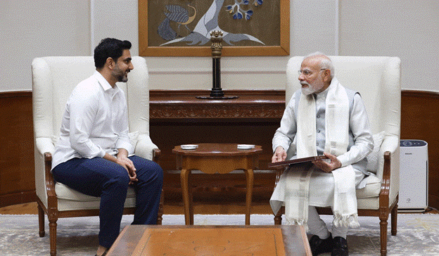 Nara Lokesh Urges PM’s Support for Andhra Pradesh’s Growth