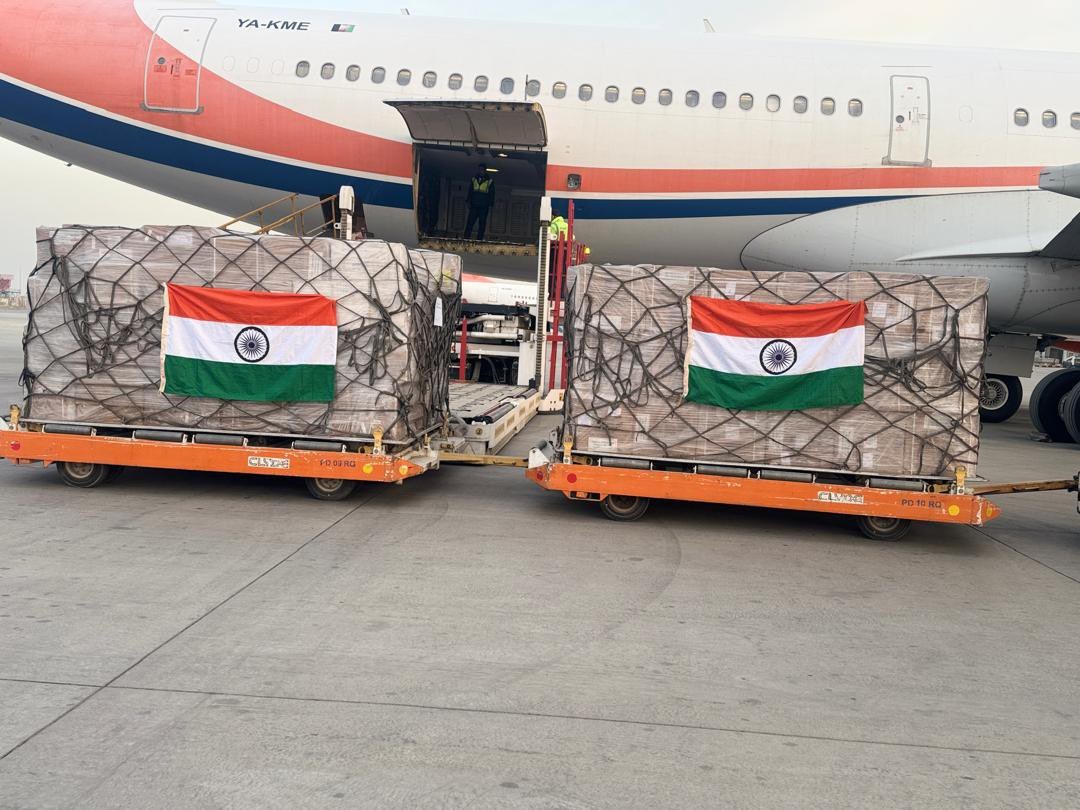India sends vital vaccines and aid to Afghanistan